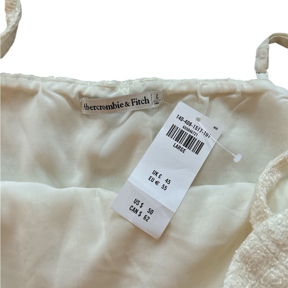 NWT Abercrombie & Fitch Textured Cropped Tank - Picture 5 of 6
